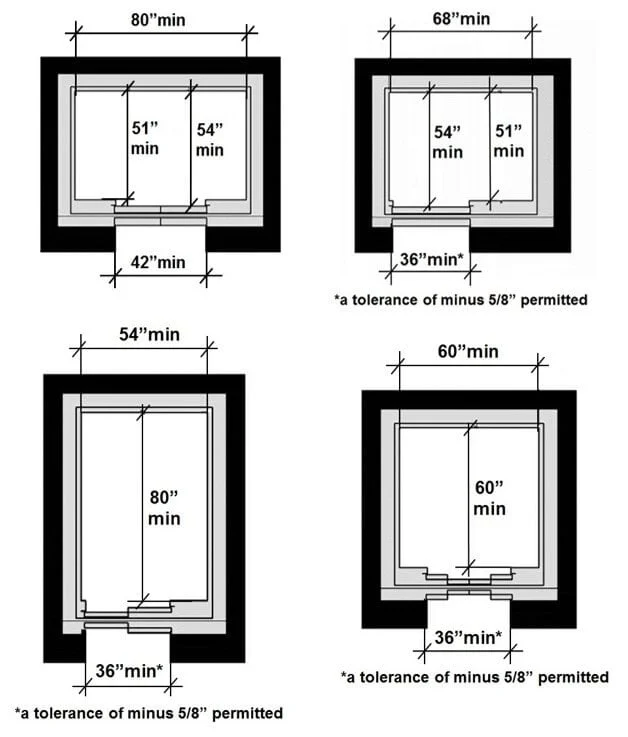 Elevator Dimensions-Star Elevator